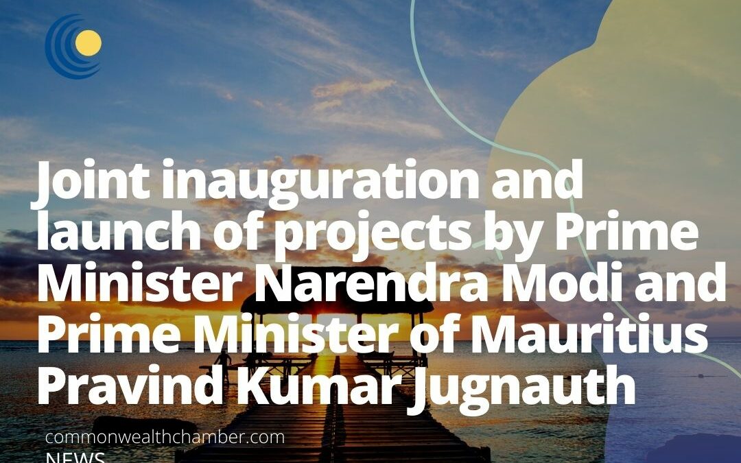 Joint inauguration and launch of projects by Prime Minister Narendra Modi and Prime Minister of Mauritius Pravind Kumar Jugnauth