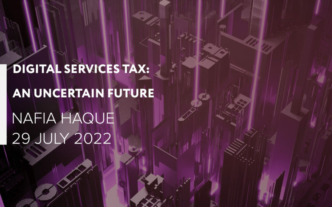 Digital Services Tax: An Uncertain Future