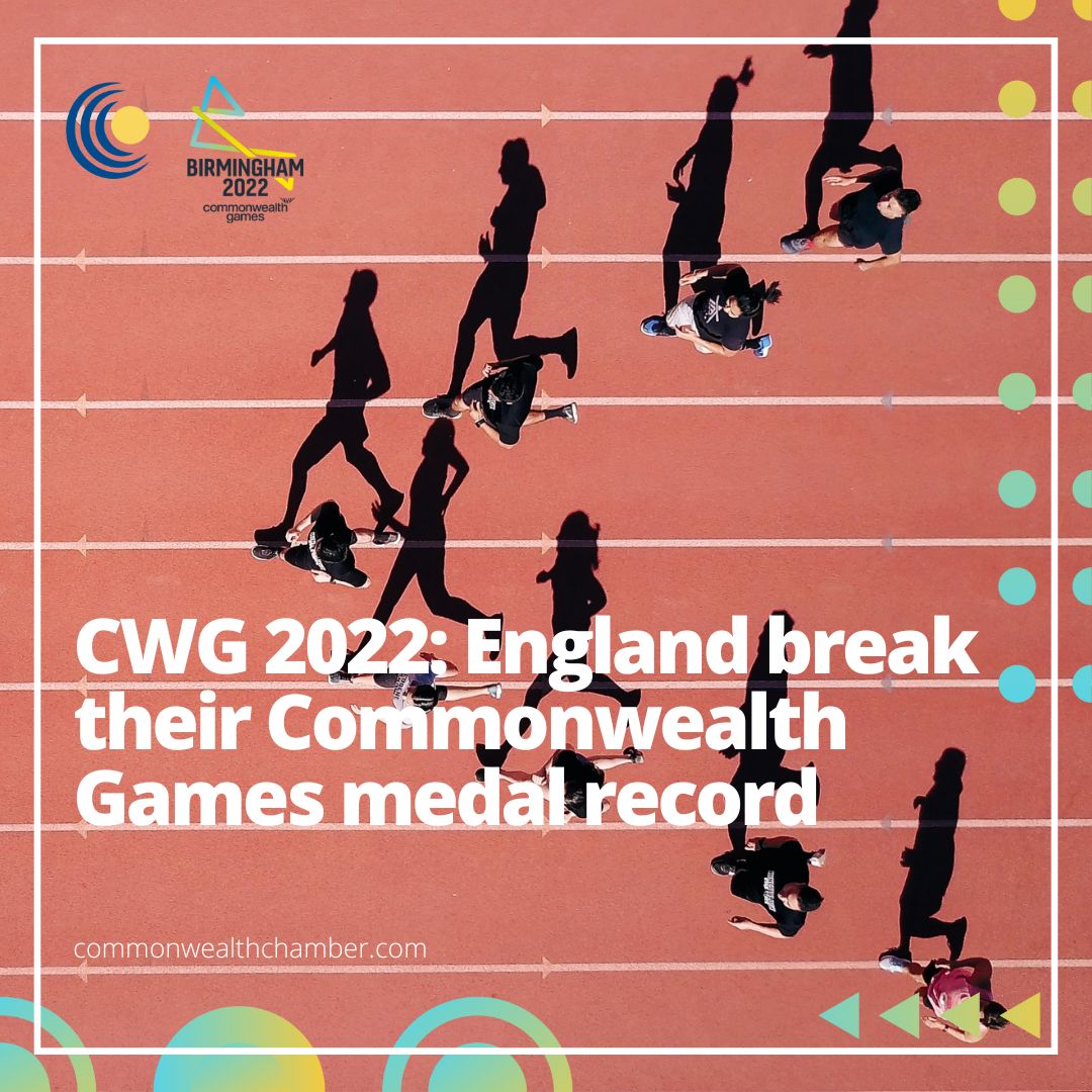 England break their Commonwealth Games medal record
