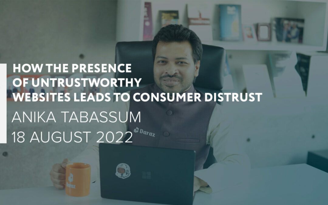 How the presence of untrustworthy websites leads to consumer distrust