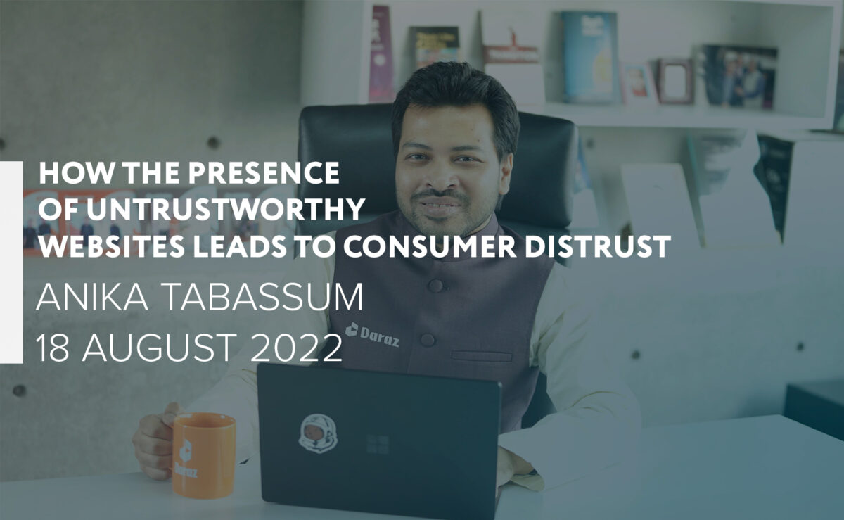 How the presence of untrustworthy websites leads to consumer distrust