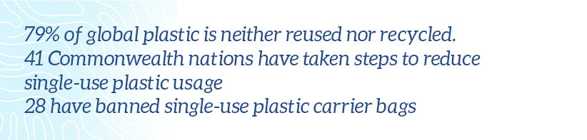 79 per cent of global plastic