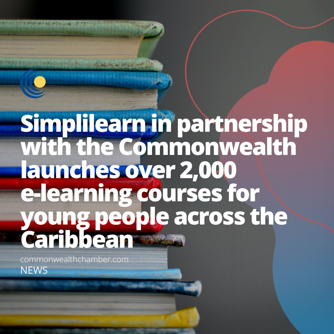 Simplilearn in partnership with the Commonwealth launches over 2,000 e-learning courses for young people across the Caribbean