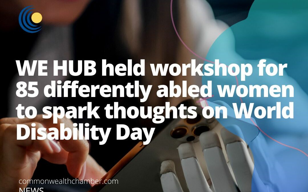 Women entrepreneurs platform WE HUB held workshop for 85 Differently abled women to spark thoughts on World Disability Day