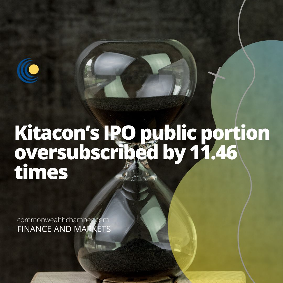 Kitacon’s IPO public portion oversubscribed by 11.46 times