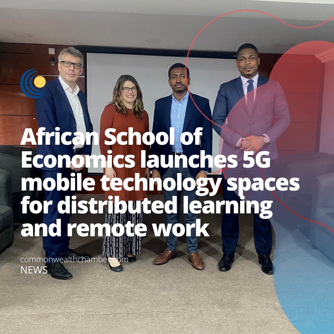 African School of Economics launches 5G mobile technology spaces for distributed learning and remote work