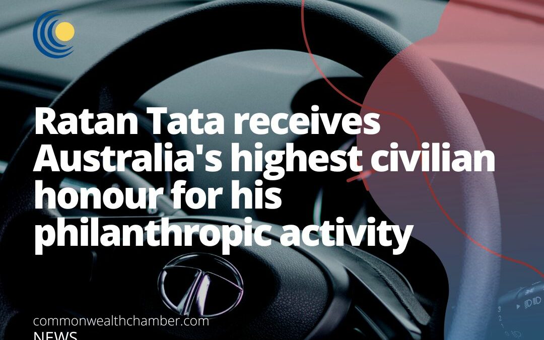 Ratan Tata receives Australia’s highest civilian honour for his philanthropic activity