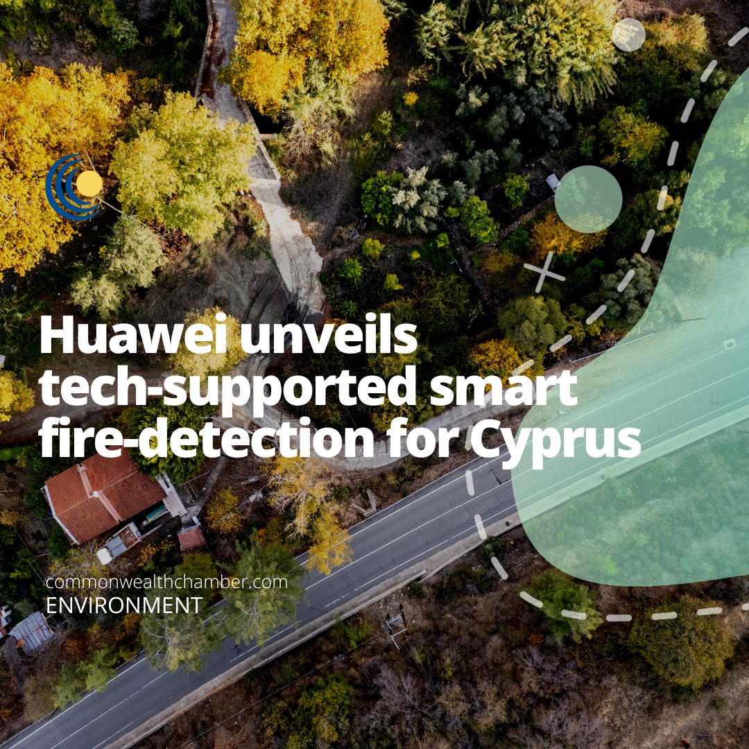 Huawei unveils tech-supported smart fire-detection for Cyprus