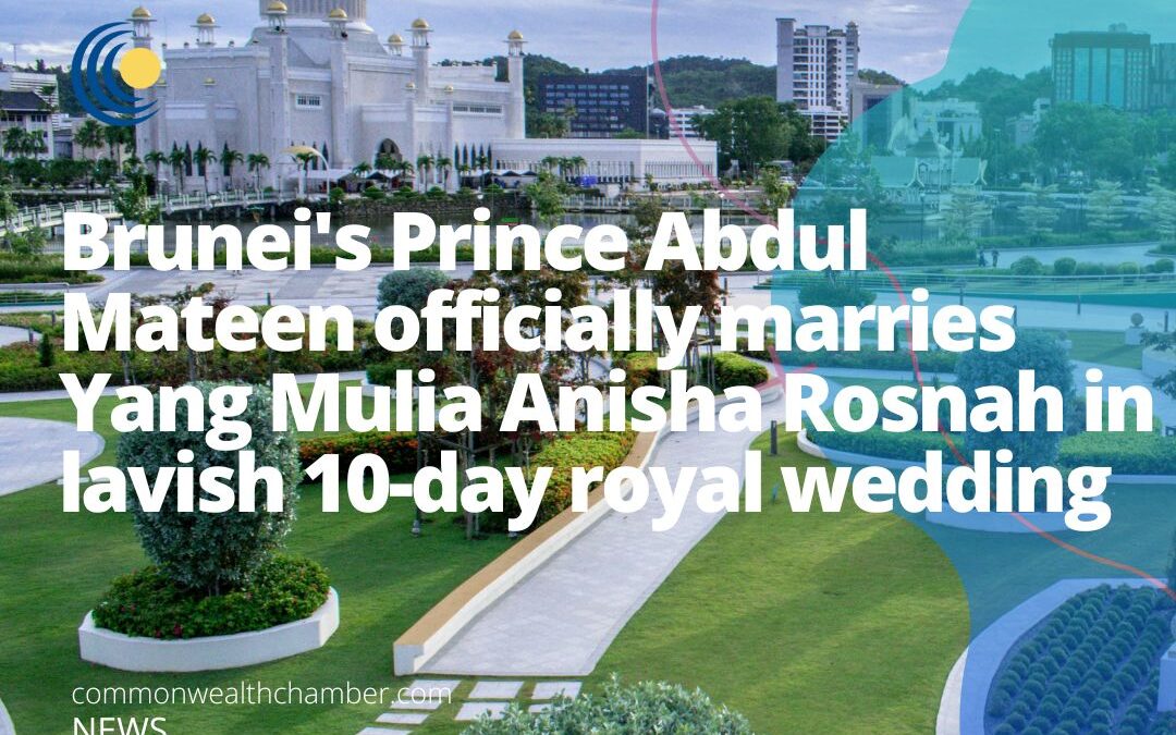 Brunei’s Prince Abdul Mateen officially marries Yang Mulia Anisha Rosnah in lavish 10-day royal wedding