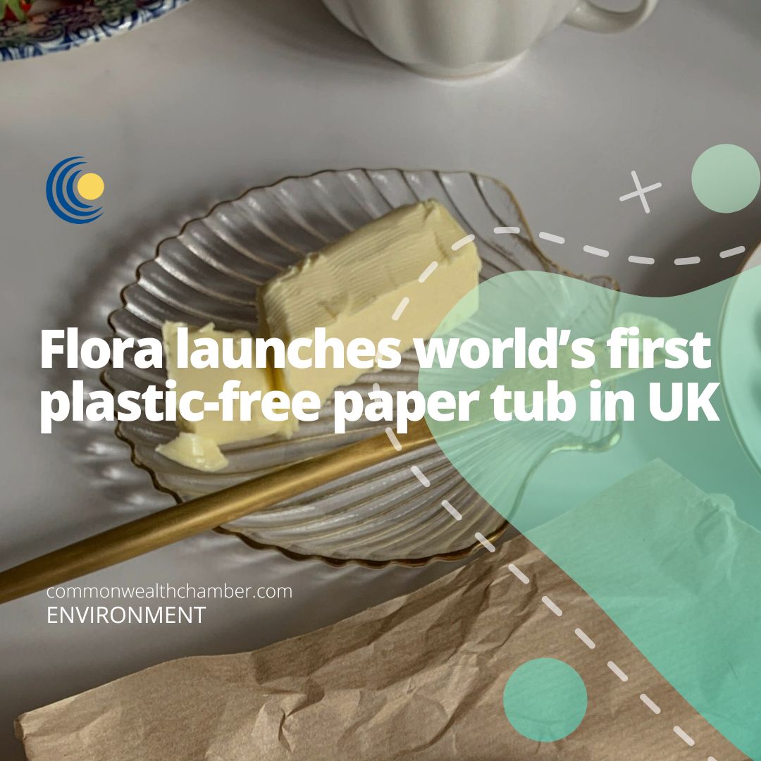 Flora launches world’s first plastic-free paper tub in UK