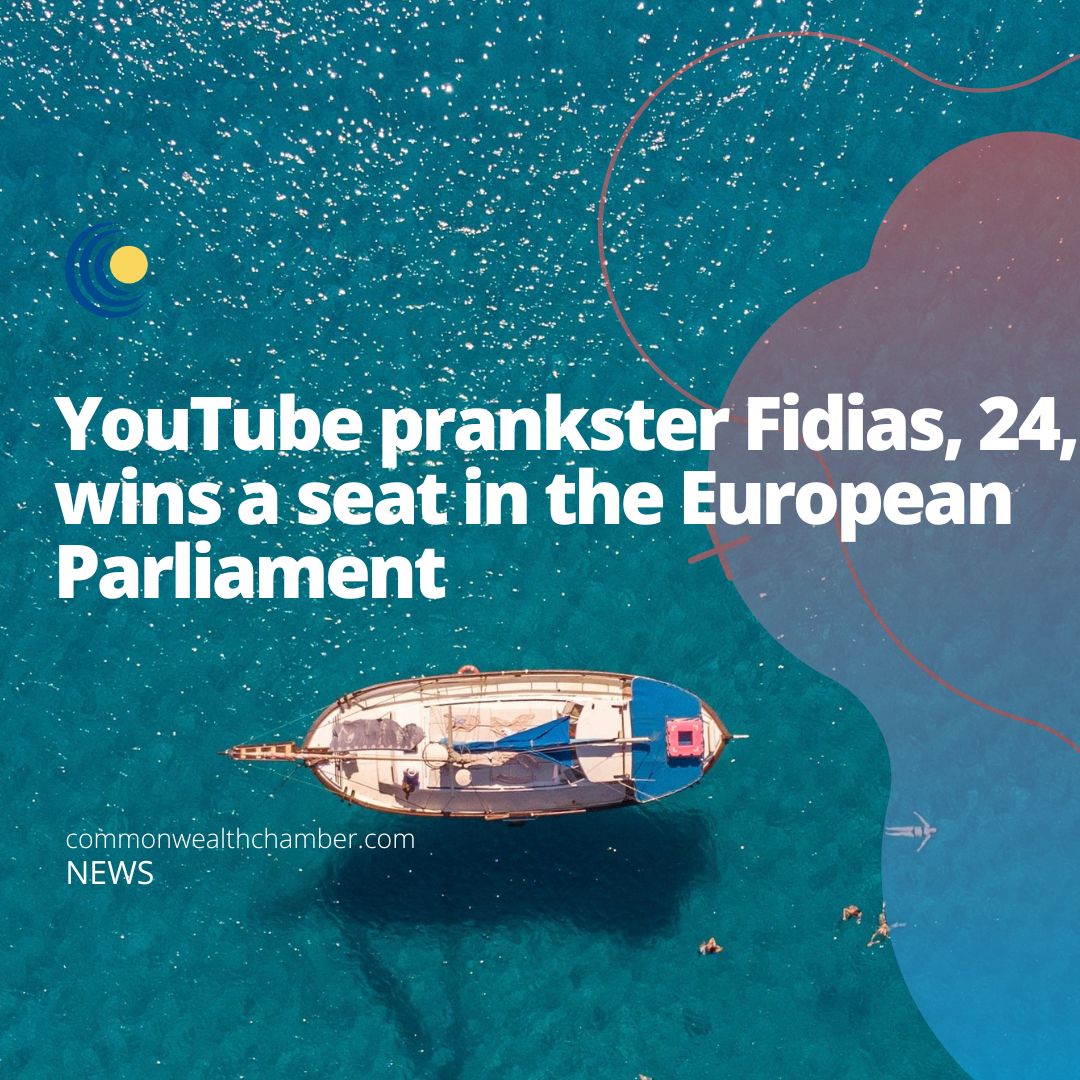 YouTube prankster Fidias, 24, wins a seat in the European Parliament