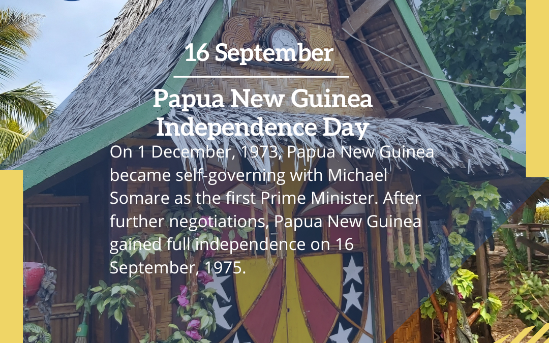 Papua New Guinea Independence Day