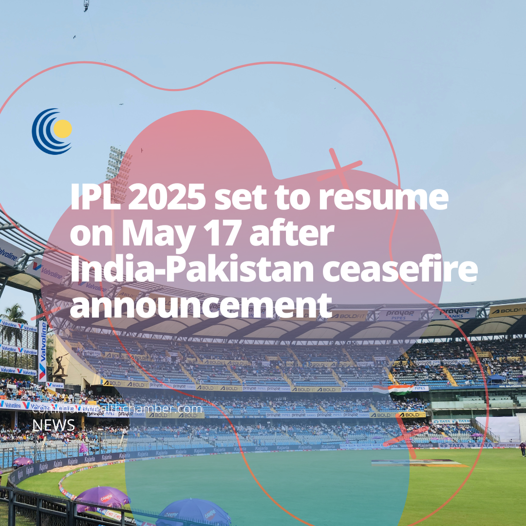 IPL 2025 set to resume on May 17 after India-Pakistan ceasefire announcement