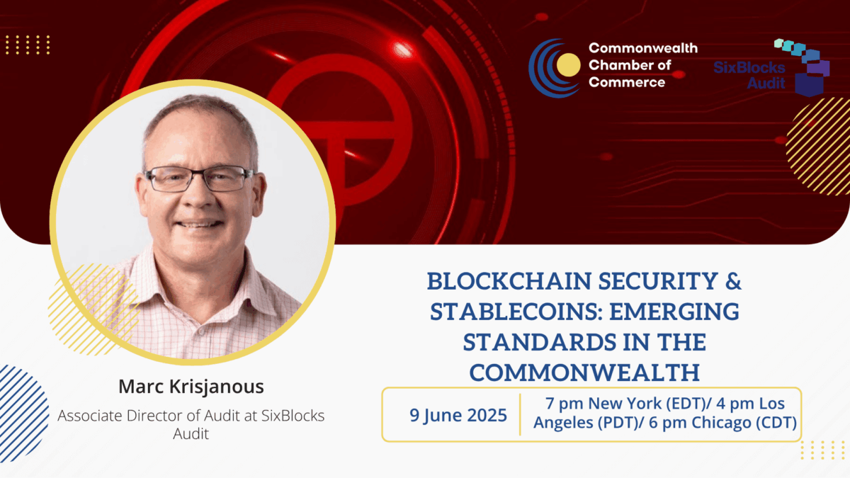 Blockchain Security & Stablecoins: Emerging Standards in the Commonwealth