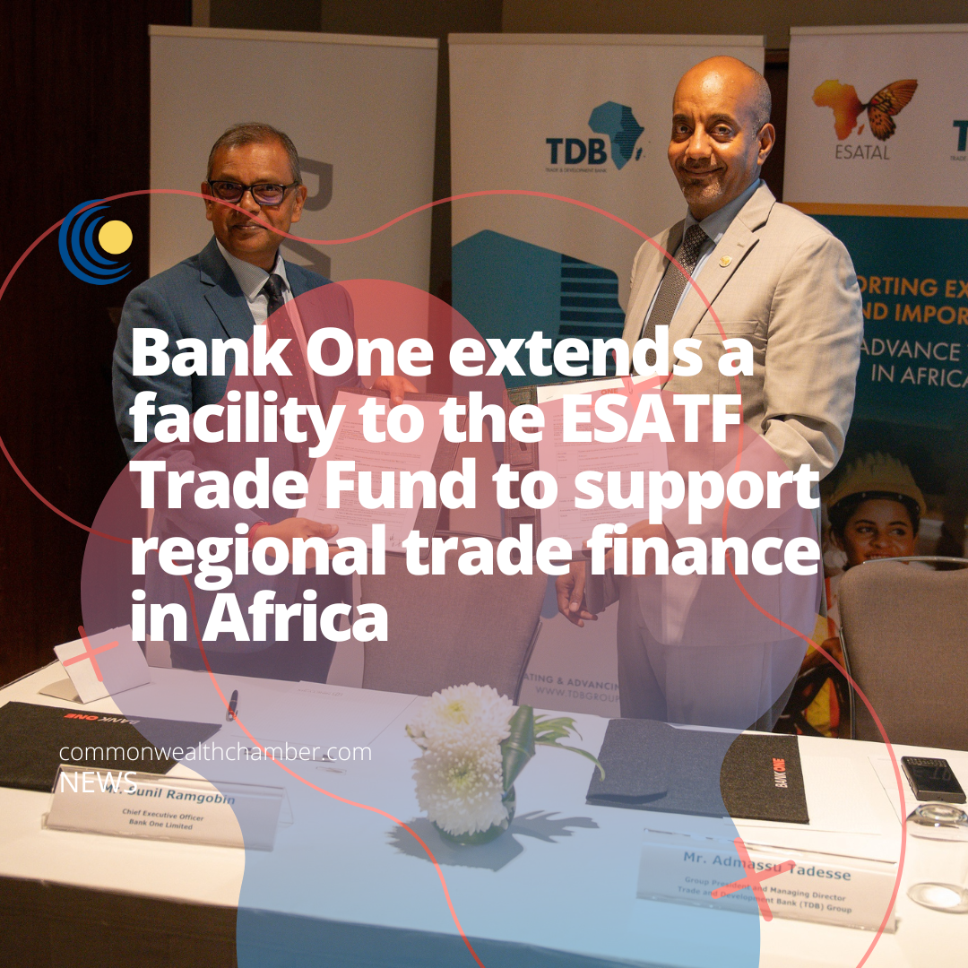Bank One extends a facility to the ESATF Trade Fund to support regional trade finance in Africa
