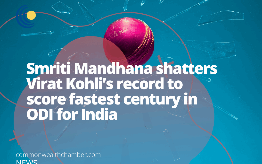 Smriti Mandhana shatters Virat Kohli’s record to score fastest century in ODI for India